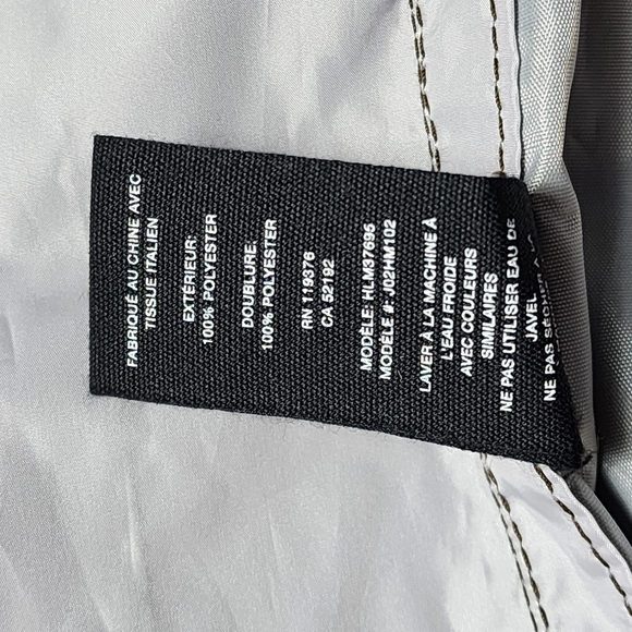 Helmut Lang Reflective Leopard Zip-Up Jacket Size Large MSRP $635 NWT - Picture 15 of 16